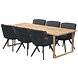 4 Seasons Outdoor 4 Seasons Outdoor Flores Spartan dining tuinset 240x100xH75 cm 7 delig antraciet 4 Seasons Outdoor 4 Seasons Outdoor Flores Spartan dining tuinset 240x100xH75 cm 7 delig antraciet
