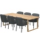 4 Seasons Outdoor 4 Seasons Outdoor Bernini Spartan dining tuinset 240x100xH75 cm 7 delig Platinum 4 Seasons Outdoor 4 Seasons Outdoor Bernini Spartan dining tuinset 240x100xH75 cm 7 delig Platinum