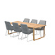 4 Seasons Outdoor 4 Seasons Outdoor Valencia Spartan dining tuinset 240x100xH75 cm 7 delig frozen 4 Seasons Outdoor 4 Seasons Outdoor Valencia Spartan dining tuinset 240x100xH75 cm 7 delig frozen
