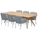 4 Seasons Outdoor 4 Seasons Outdoor Bernini Belair dining tuinset 240x100xH75 cm 7 delig frozen 4 Seasons Outdoor 4 Seasons Outdoor Bernini Belair dining tuinset 240x100xH75 cm 7 delig frozen
