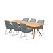 4 Seasons Outdoor 4 Seasons Outdoor Valencia Belair dining tuinset 240x100xH75 cm 7 delig frozen 4 Seasons Outdoor 4 Seasons Outdoor Valencia Belair dining tuinset 240x100xH75 cm 7 delig frozen