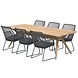 4 Seasons Outdoor 4 Seasons Outdoor Babilonia Belair dining tuinset 240x100xH75 cm 7 delig 4 Seasons Outdoor 4 Seasons Outdoor Babilonia Belair dining tuinset 240x100xH75 cm 7 delig