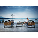 Higold New York lounge tuinstoel aluminium antraciet teak Higold New York lounge tuinstoel aluminium antraciet teak