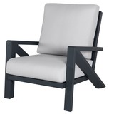 AVH-Collectie Fortaleza lounge tuinstoel antraciet AVH-Collectie Fortaleza lounge tuinstoel antraciet