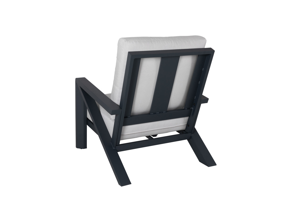 AVH-Collectie Fortaleza lounge tuinstoel antraciet AVH-Collectie Fortaleza lounge tuinstoel antraciet