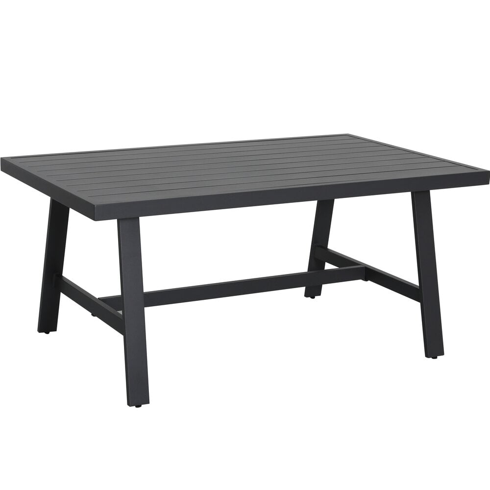 AVH-Collectie Vitoria dining tuintafel 150x87xH67,5 cm antraciet