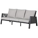 AVH-Collectie Vitoria 3-zitsbank loungebank antraciet rope AVH-Collectie Vitoria 3-zitsbank loungebank antraciet rope