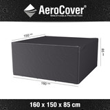 Aerocover Tuinsethoes 160x150xH85 cm – AeroCover Aerocover Tuinsethoes 160x150xH85 cm – AeroCover