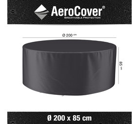 Aerocover Tuinsethoes Ø 200xH85 cm – AeroCover Aerocover Tuinsethoes Ø 200xH85 cm – AeroCover