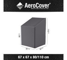 Aerocover Stapelstoelhoes 67x67xH80-110 cm - AeroCover Aerocover Stapelstoelhoes 67x67xH80-110 cm - AeroCover
