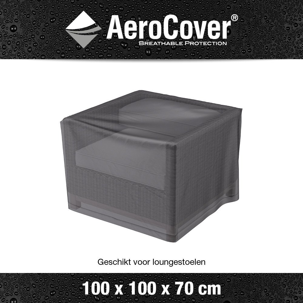 Aerocover Loungestoelhoes 100x100xH70 cm – AeroCover Aerocover Loungestoelhoes 100x100xH70 cm – AeroCover