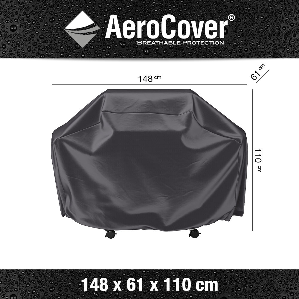 Aerocover Barbecue hoes 148x61xH110 – AeroCover Aerocover Barbecue hoes 148x61xH110 – AeroCover