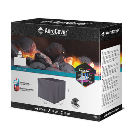 Aerocover Hoes vuurtafel 82x82xH50 cm Aerocover Hoes vuurtafel 82x82xH50 cm