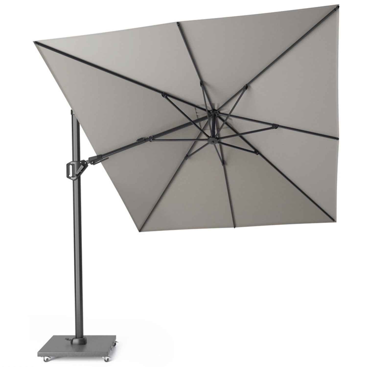 Challenger T2 premium zweefparasol 350x260 cm manhattan - AVH