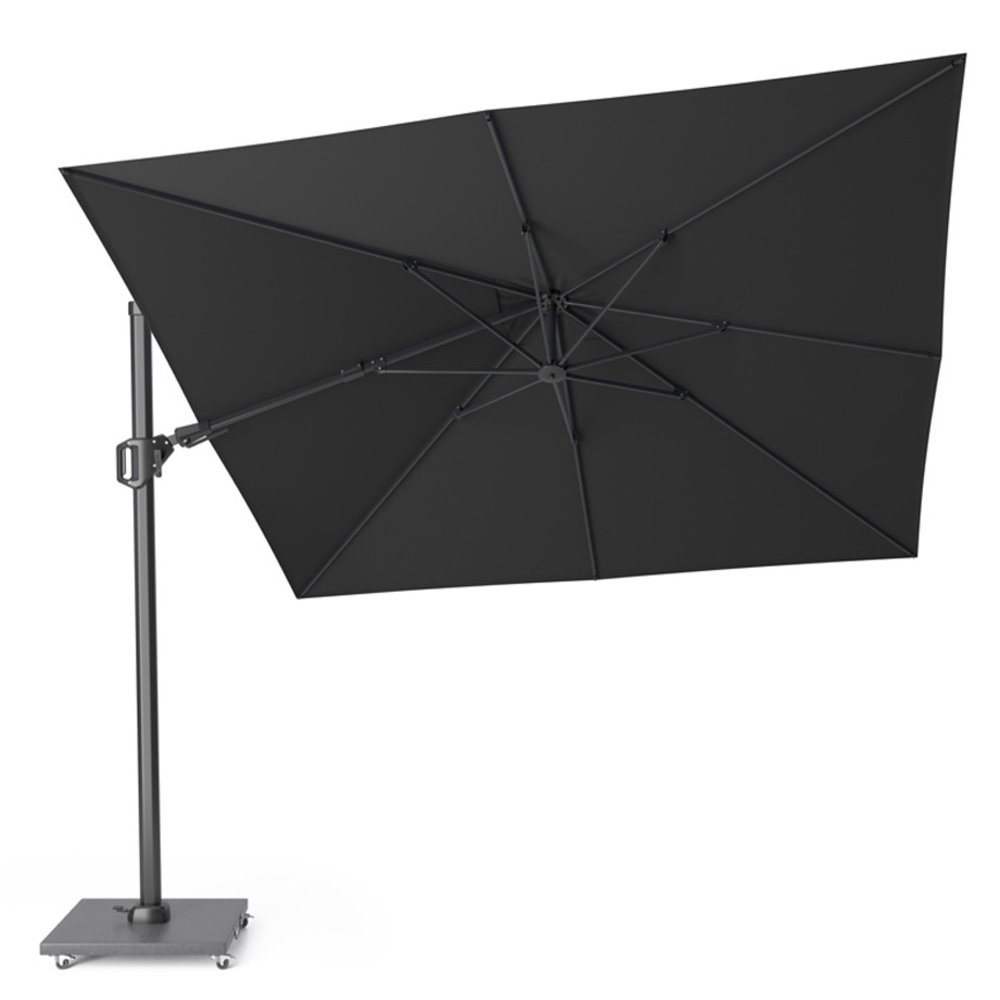 Platinum Challenger T2 premium zweefparasol 300x300 cm faded black Platinum Challenger T2 premium zweefparasol 300x300 cm faded black