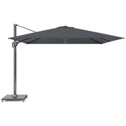 Platinum Challenger T1 premium zweefparasol 350x350 cm faded black