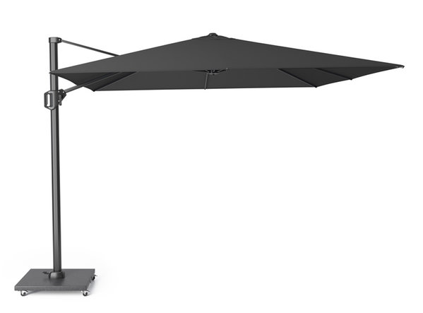 Platinum Challenger T1 premium zweefparasol 300x300 cm faded black Platinum Challenger T1 premium zweefparasol 300x300 cm faded black