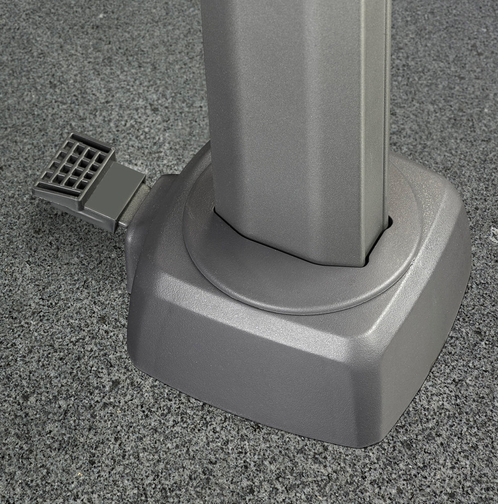 Platinum Challenger T1 premium zweefparasol 300x300 cm faded black Platinum Challenger T1 premium zweefparasol 300x300 cm faded black