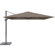 Platinum Challenger T1 premium zweefparasol 350x350 cm havanna