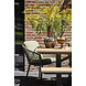 SUNS SUNS Nappa dining tuinstoel matt royal grey/mix macrame green rope/forest green SUNS SUNS Nappa dining tuinstoel matt royal grey/mix macrame green rope/forest green