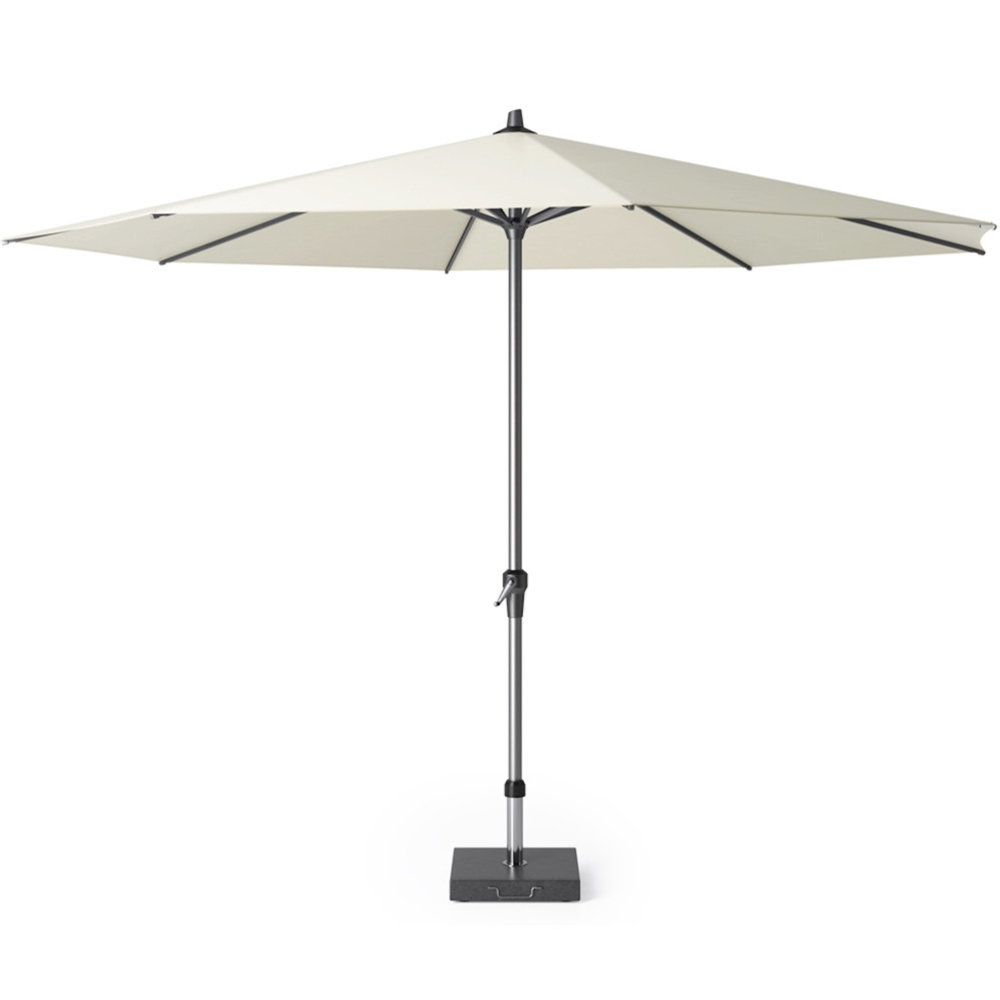 Platinum Riva parasol 350 cm rond ecru Platinum Riva parasol 350 cm rond ecru