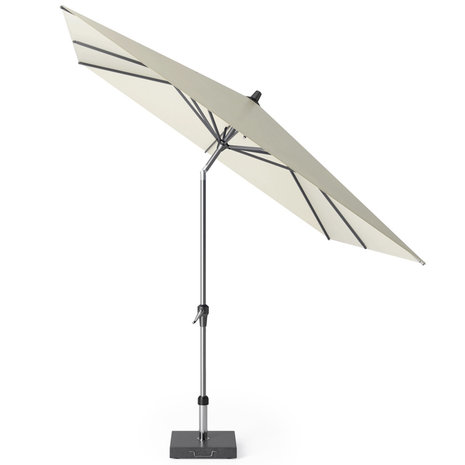 Platinum Riva parasol 250x250 cm ecru met kniksysteem Platinum Riva parasol 250x250 cm ecru met kniksysteem