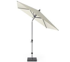 Platinum Riva parasol 250x200 cm ecru met kniksysteem Platinum Riva parasol 250x200 cm ecru met kniksysteem