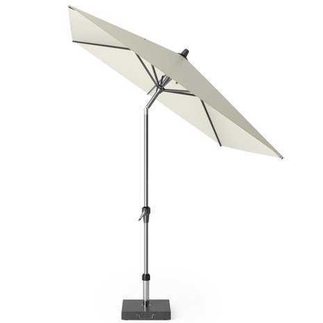Platinum Riva parasol 250x200 cm ecru met kniksysteem Platinum Riva parasol 250x200 cm ecru met kniksysteem