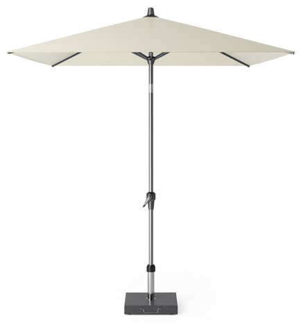 Platinum Riva parasol 250x200 cm ecru met kniksysteem Platinum Riva parasol 250x200 cm ecru met kniksysteem