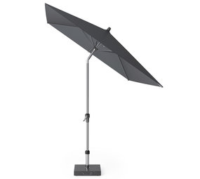 Platinum Riva parasol 250x200 cm antraciet met kniksysteem Platinum Riva parasol 250x200 cm antraciet met kniksysteem