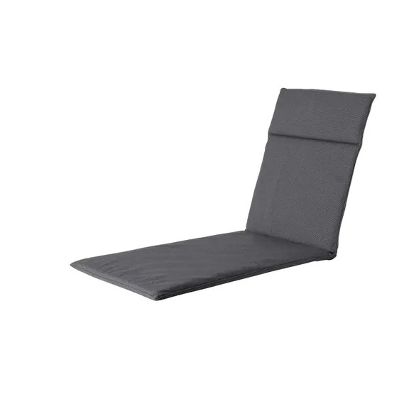 Il Tuo Artigiano Design Gewatteerd kussen voor ligstoelen, 190 x 60 cm, volledig verwijderbaar, van katoen (wit en geel