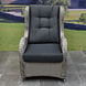 AVH-Collectie Arezza lounge tuinstoel grijs AVH-Collectie Arezza lounge tuinstoel grijs