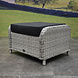 AVH-Collectie Arezza lounge balkonset 5-delig wit-grijs AVH-Collectie Arezza lounge balkonset 5-delig wit-grijs