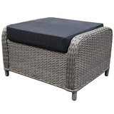 AVH-Collectie Toscane Bilbao voetenbank 60x74xH47 cm grijs AVH-Collectie Toscane Bilbao voetenbank 60x74xH47 cm grijs