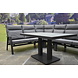 AVH-Collectie Pacific hoek dining loungeset 5 delig aluminium verstelbaar antraciet AVH-Collectie Pacific hoek dining loungeset 5 delig aluminium verstelbaar antraciet