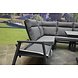 AVH-Collectie Pacific hoek dining loungeset 5 delig aluminium verstelbaar antraciet AVH-Collectie Pacific hoek dining loungeset 5 delig aluminium verstelbaar antraciet