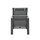 Garden Impressions Max lounge balkonset 5 delig verstelbaar carbon black Garden Impressions Max lounge balkonset 5 delig verstelbaar carbon black