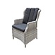 AVH-Collectie Darwin Ares dining tuinset 240x120xH77 cm 7 delig verstelbaar wit AVH-Collectie Darwin Ares dining tuinset 240x120xH77 cm 7 delig verstelbaar wit