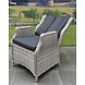 AVH-Collectie Darwin Ares dining tuinset 240x120xH77 cm 7 delig verstelbaar wit AVH-Collectie Darwin Ares dining tuinset 240x120xH77 cm 7 delig verstelbaar wit