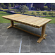 AVH-Collectie Darwin Ares dining tuinset 240x120xH77 cm 7 delig teak rotan black AVH-Collectie Darwin Ares dining tuinset 240x120xH77 cm 7 delig teak rotan black