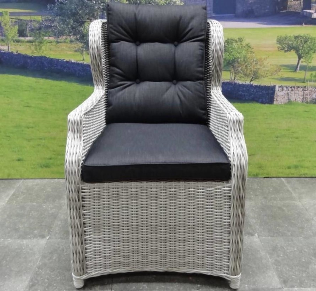 AVH-Collectie Ibiza Krista dining tuinset 240x100xH77 cm 7 delig wit AVH-Collectie Ibiza Krista dining tuinset 240x100xH77 cm 7 delig wit