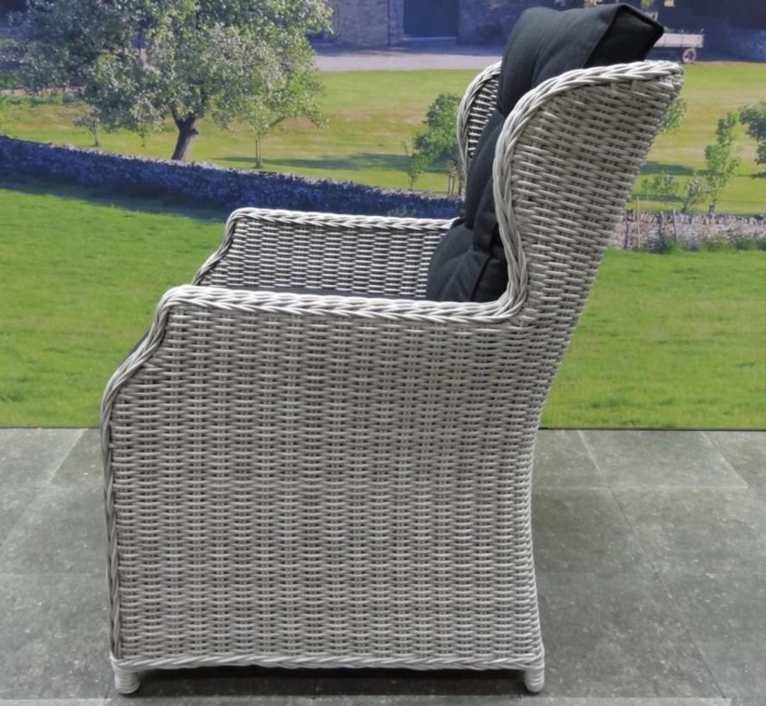 AVH-Collectie Ibiza Krista dining tuinset 240x100xH77 cm 7 delig wit AVH-Collectie Ibiza Krista dining tuinset 240x100xH77 cm 7 delig wit