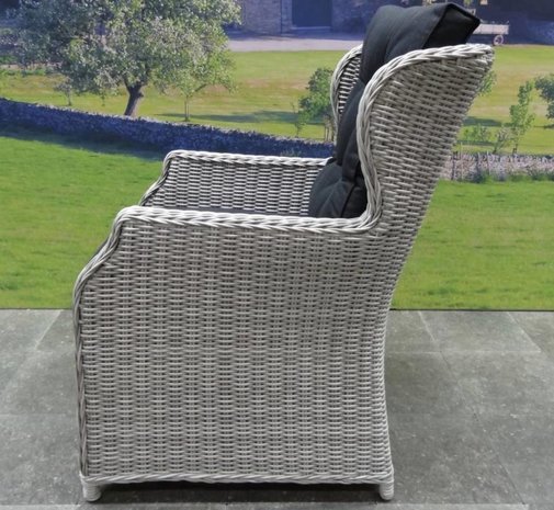 AVH-Collectie Ibiza Krista dining tuinset 240x100xH77 cm 7 delig wit AVH-Collectie Ibiza Krista dining tuinset 240x100xH77 cm 7 delig wit