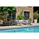 SUNS SUNS Evora chaise longue loungeset 3 delig soft grey mixed weave/matt white SUNS SUNS Evora chaise longue loungeset 3 delig soft grey mixed weave/matt white