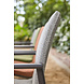 SUNS SUNS Anzio dining chair matt royal grey/terra coral mixed weave SUNS SUNS Anzio dining chair matt royal grey/terra coral mixed weave