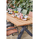 SUNS SUNS Anzio dining chair matt royal grey/terra coral mixed weave SUNS SUNS Anzio dining chair matt royal grey/terra coral mixed weave