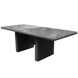 AVH-Collectie Menorca dining tuintafel 220x100xH75 cm antraciet AVH-Collectie Menorca dining tuintafel 220x100xH75 cm antraciet