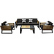 Higold New York stoel bank loungeset 4 delig aluminium Higold Higold New York stoel bank loungeset 4 delig aluminium Higold