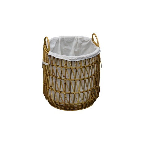 AVH-Collectie Jasmijn mand rond 30xH34 cm AVH-Collectie Jasmijn mand rond 30xH34 cm