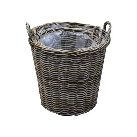 AVH-Collectie Isa mandenset 45x45xH50 cm en 55x55xH55 cm AVH-Collectie Isa mandenset 45x45xH50 cm en 55x55xH55 cm